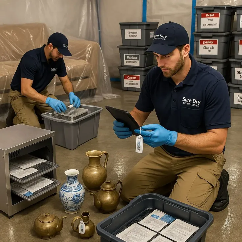 Content Protection and Restoration process in San Clemente, CA