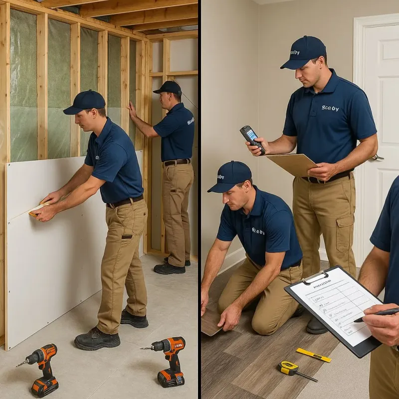 Repairs and Reconstruction process in San Clemente, CA